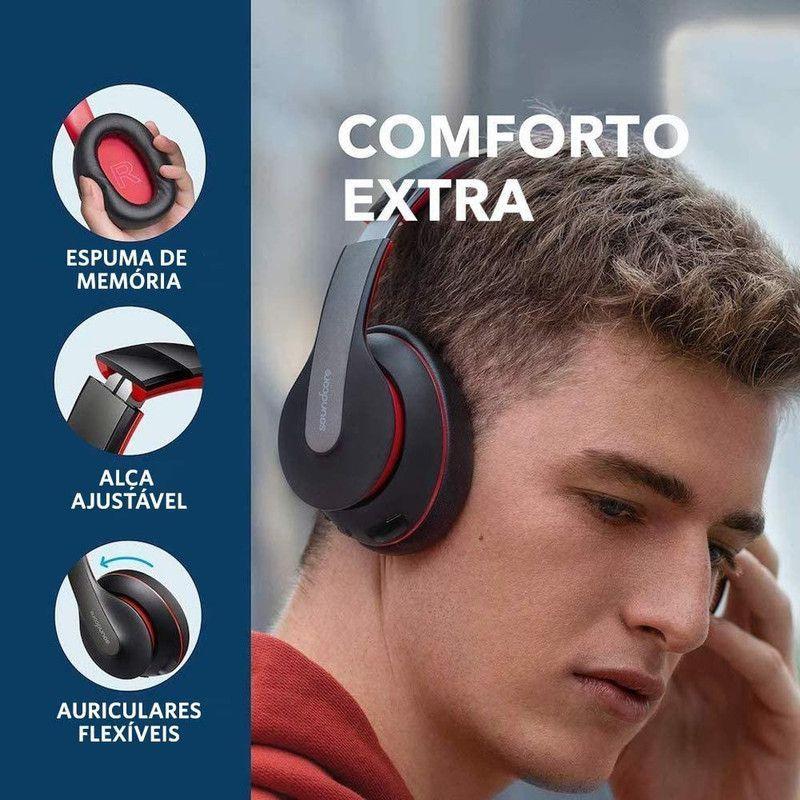 Fone De Ouvido Sem Fio Headset Tecnologia BassUp Wireless